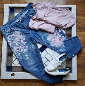 CHERRY BLOSSOM SPECIAL! Boyfriend jeans